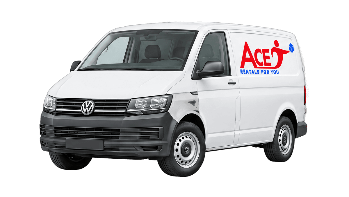 VW Transporter van for hire