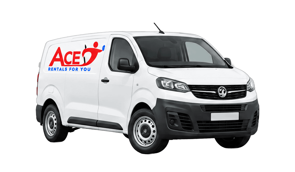 Vauxhall Vivaro van for hire